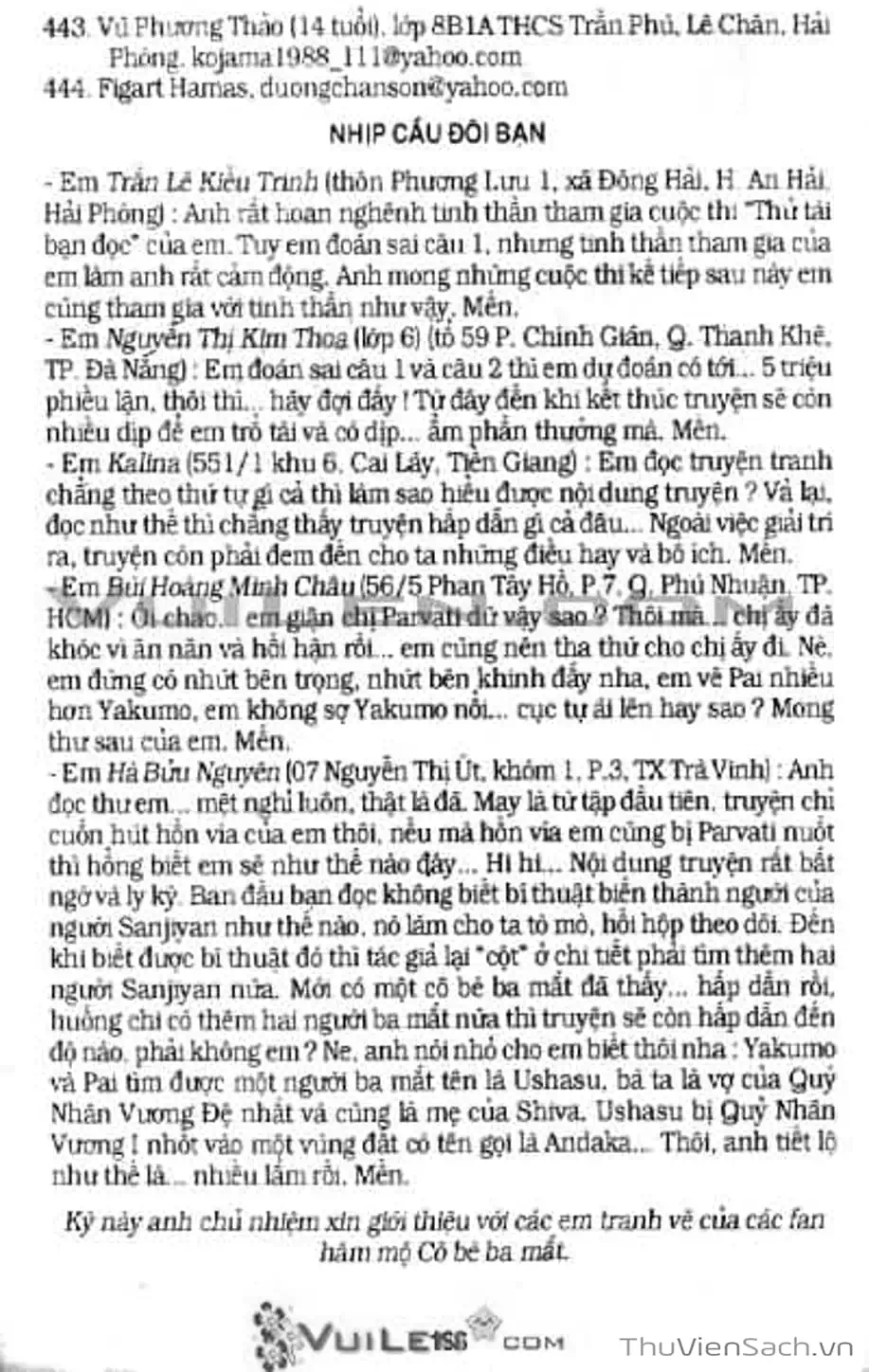 Truyện Tranh Cô Bé Ba Mắt - 3X3 Eyes trang 6