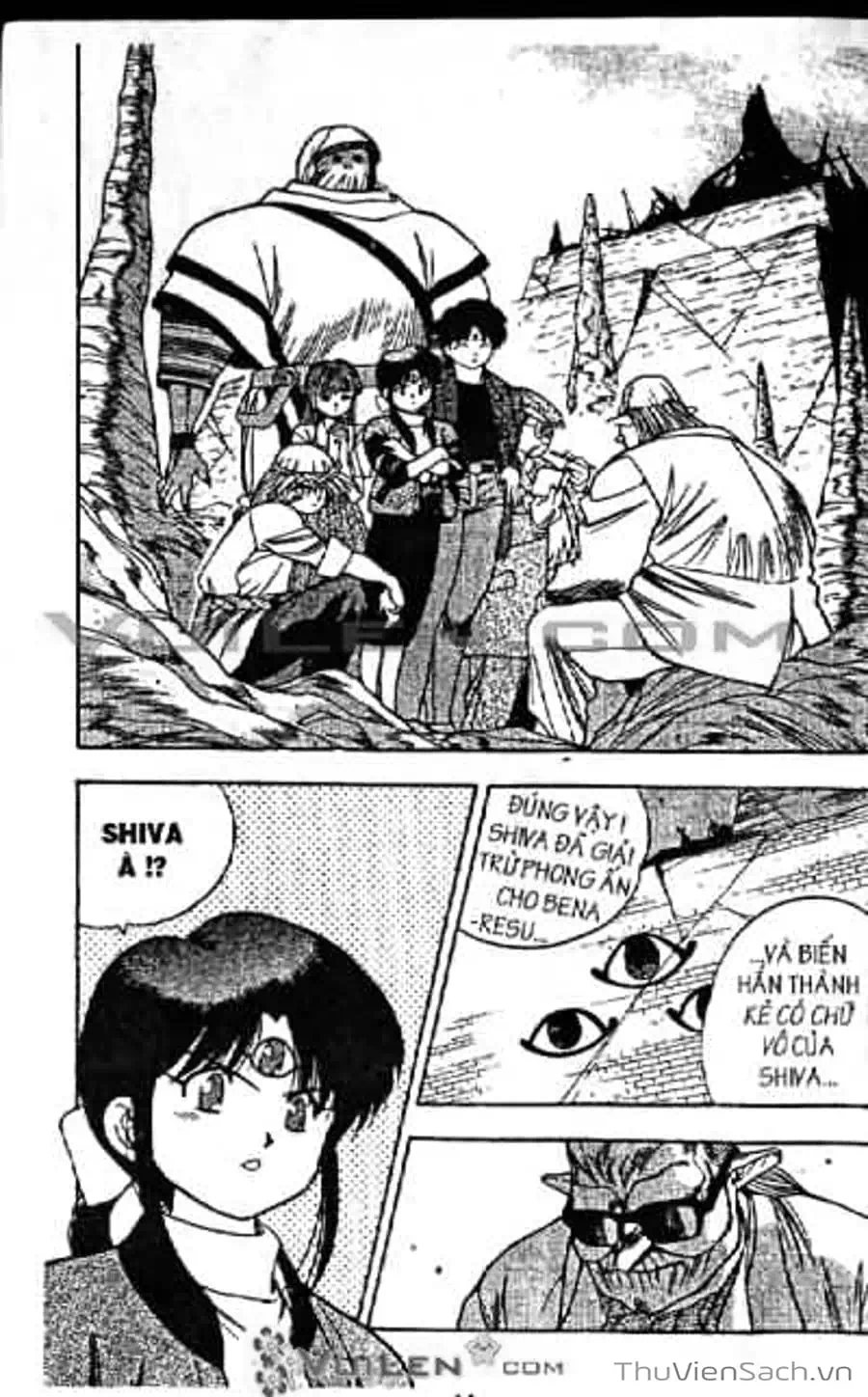 Truyện Tranh Cô Bé Ba Mắt - 3X3 Eyes trang 6