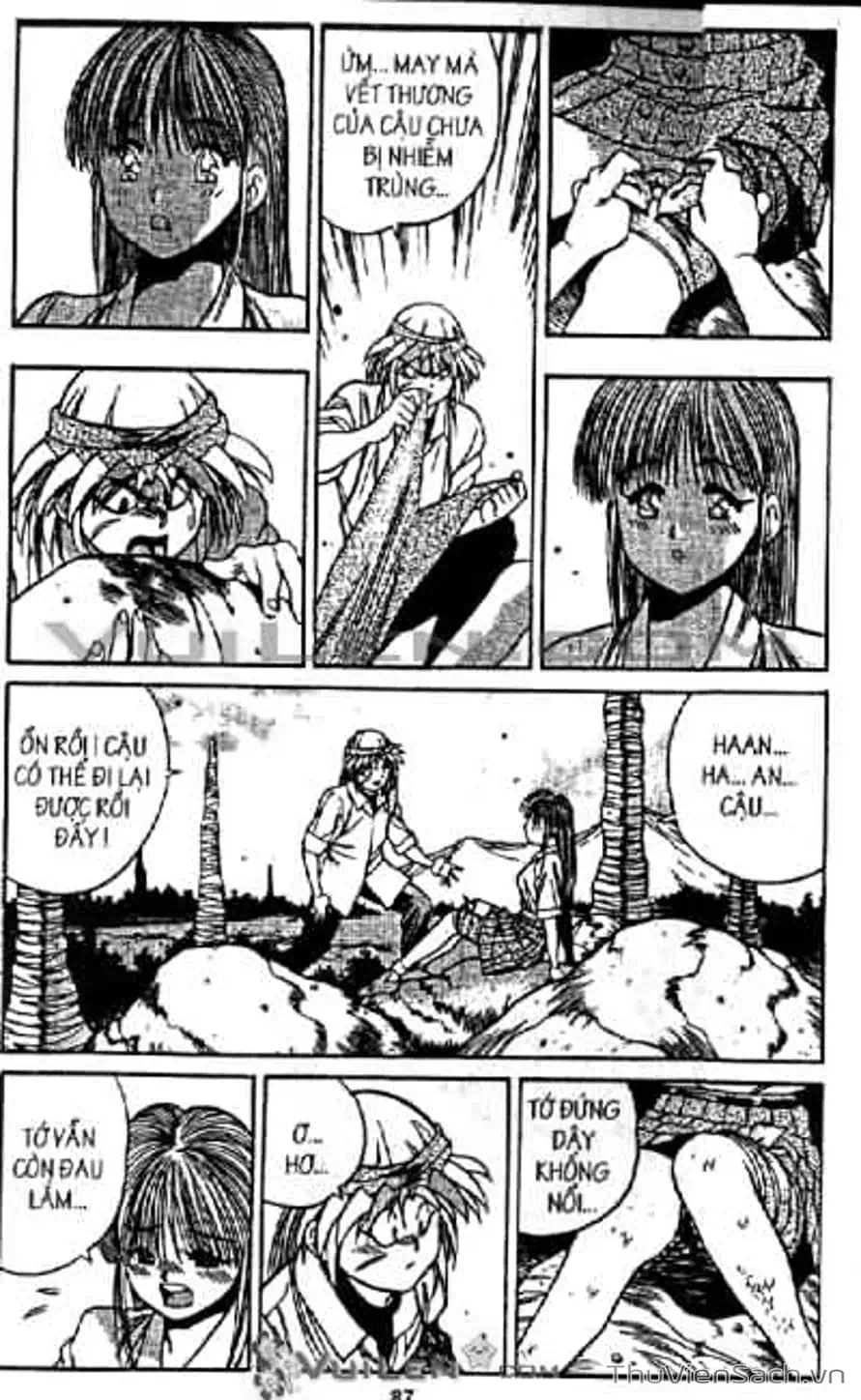 Truyện Tranh Cô Bé Ba Mắt - 3X3 Eyes trang 6