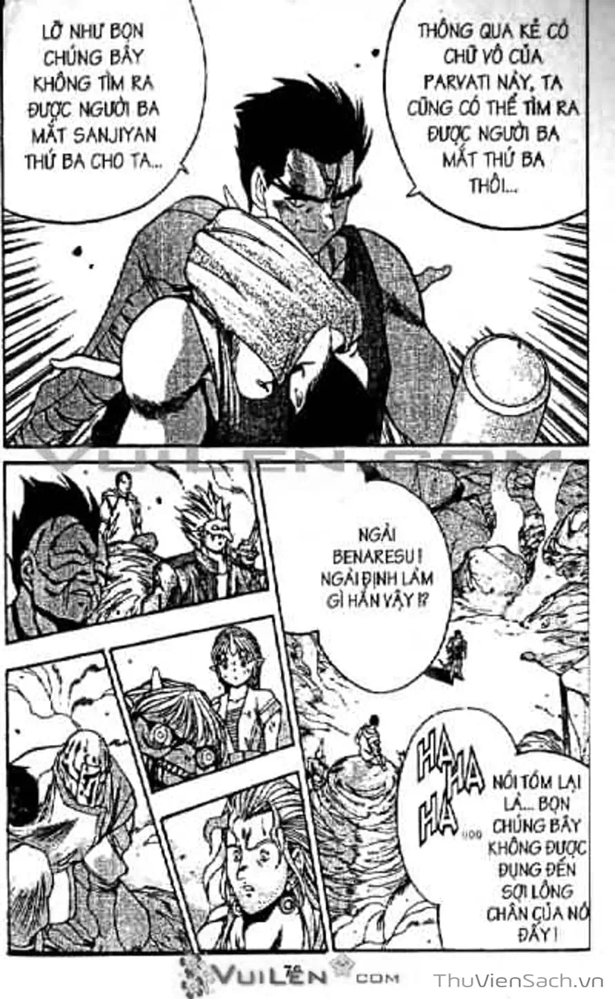 Truyện Tranh Cô Bé Ba Mắt - 3X3 Eyes trang 6