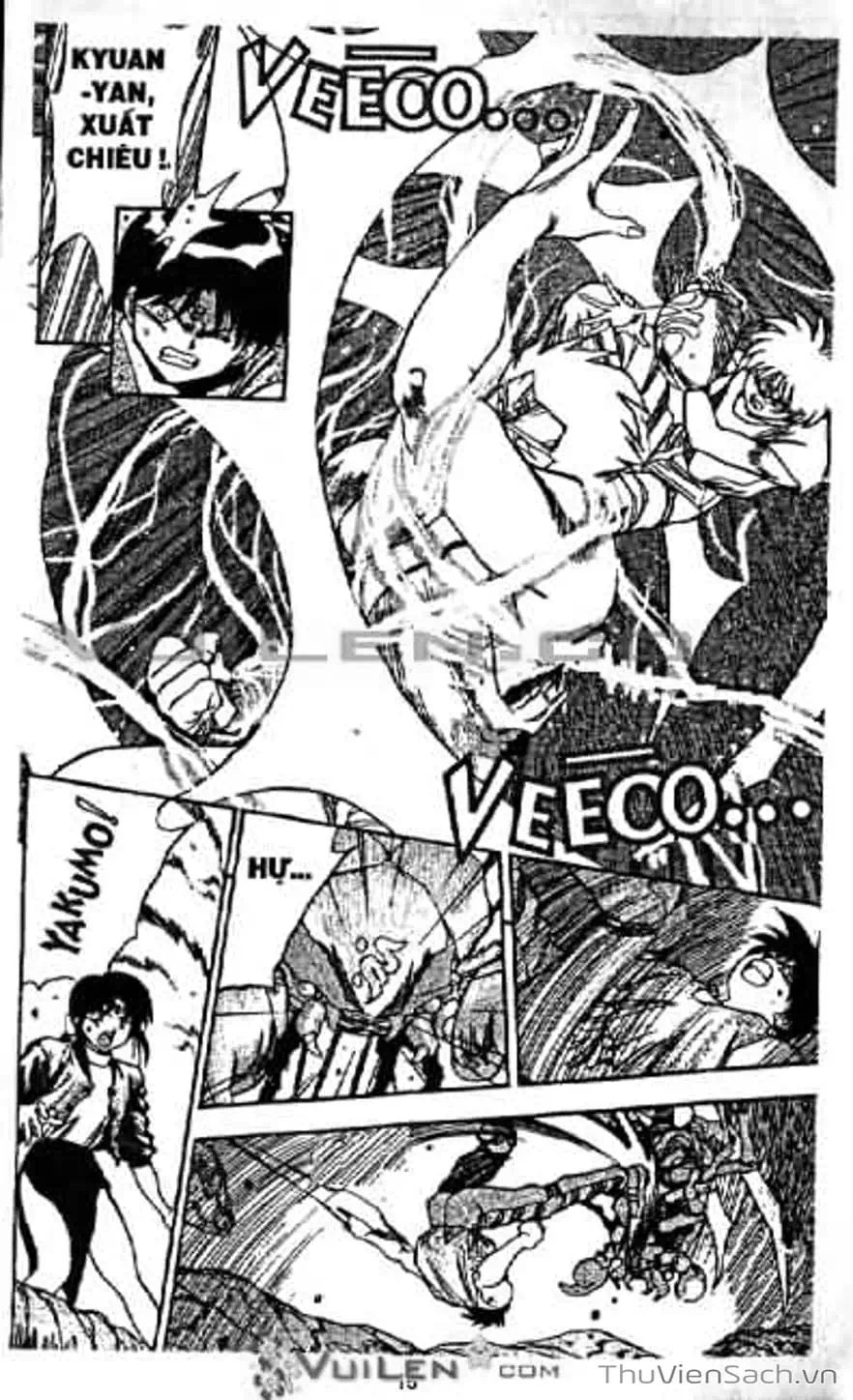 Truyện Tranh Cô Bé Ba Mắt - 3X3 Eyes trang 6