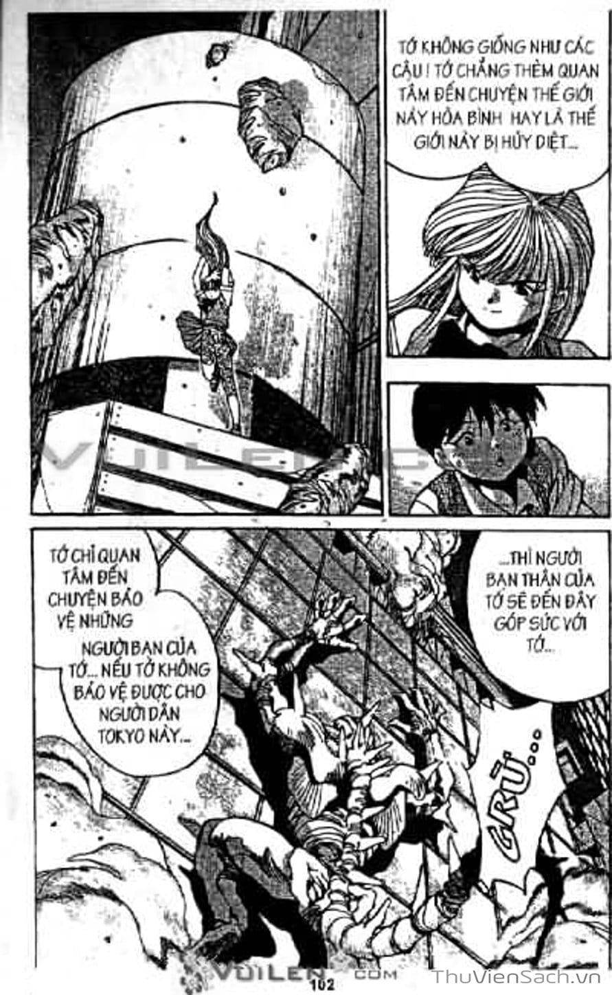 Truyện Tranh Cô Bé Ba Mắt - 3X3 Eyes trang 6