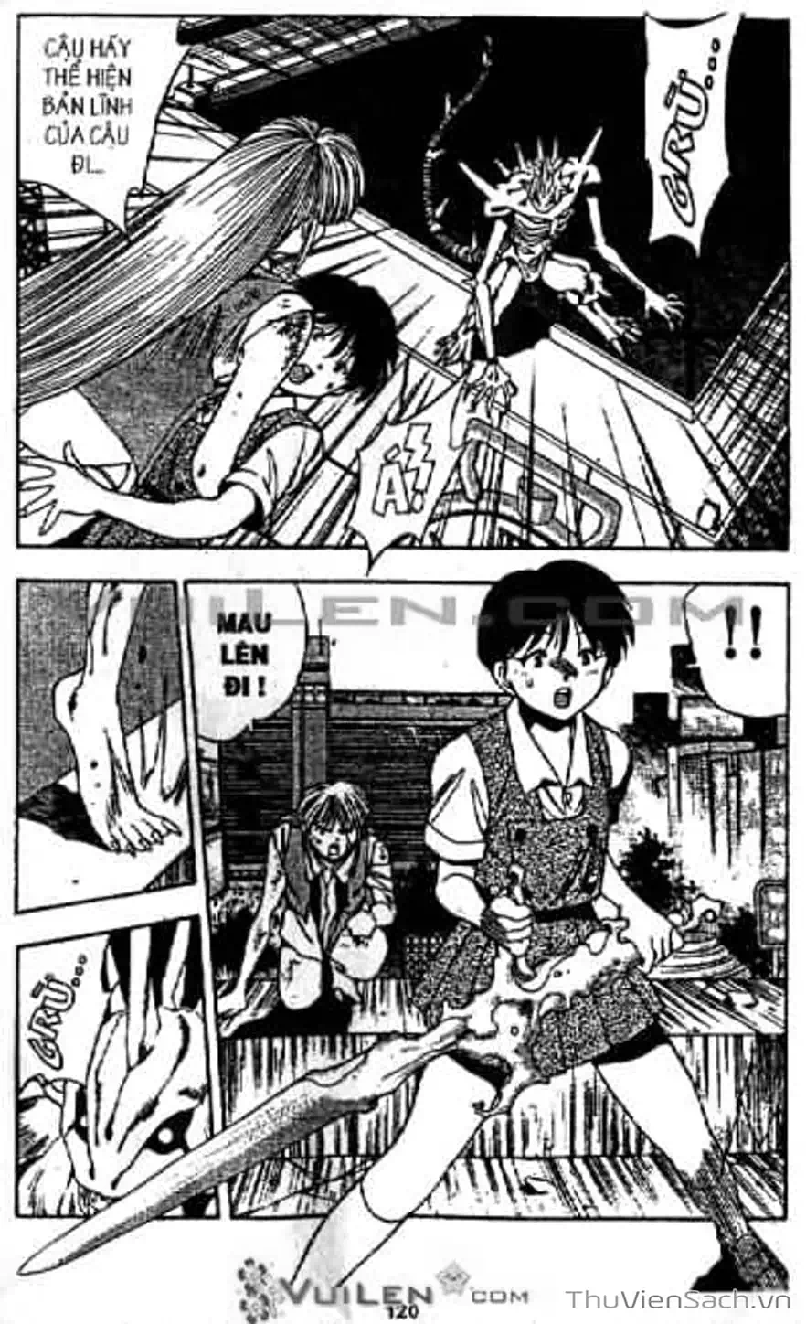 Truyện Tranh Cô Bé Ba Mắt - 3X3 Eyes trang 6