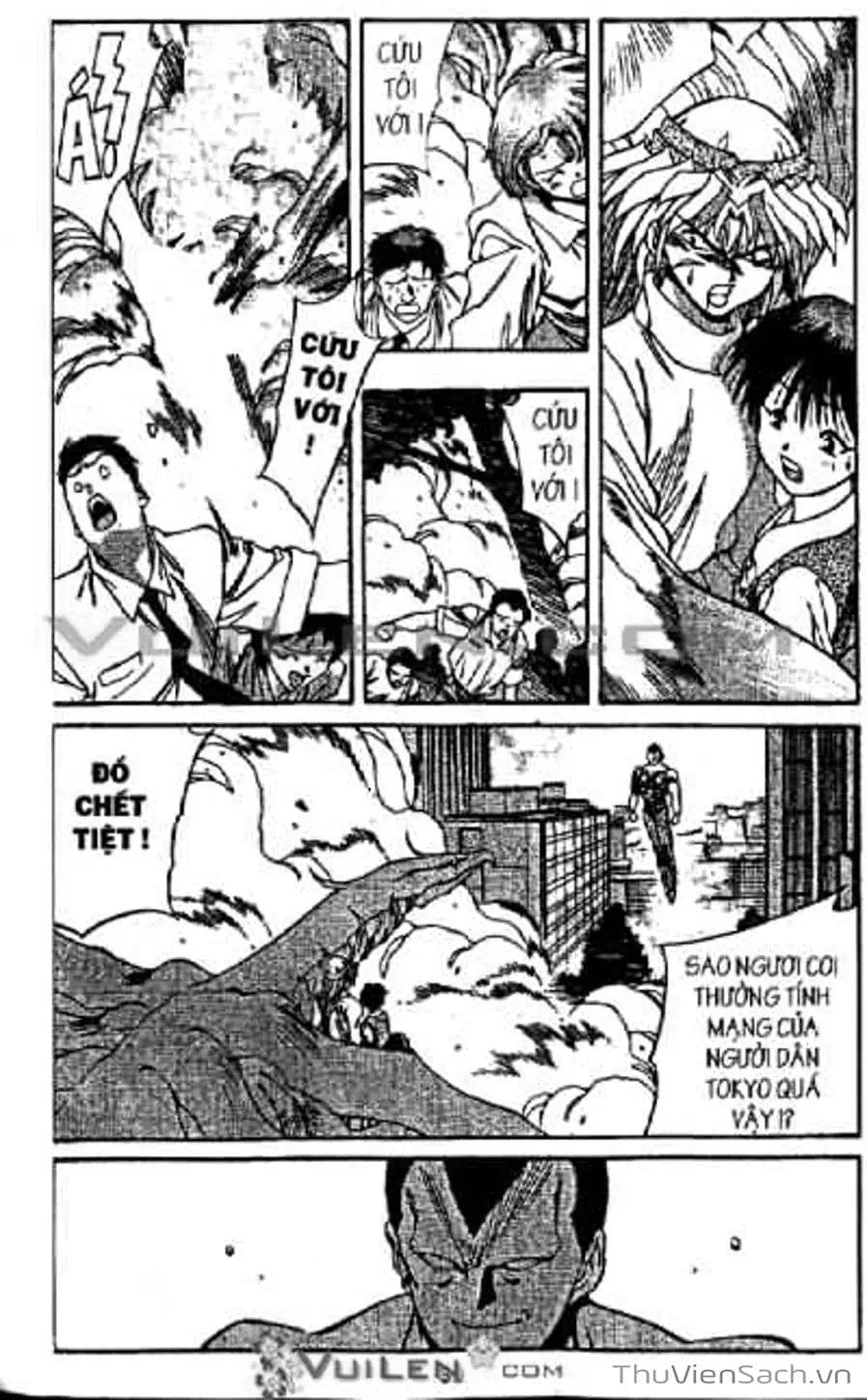 Truyện Tranh Cô Bé Ba Mắt - 3X3 Eyes trang 6