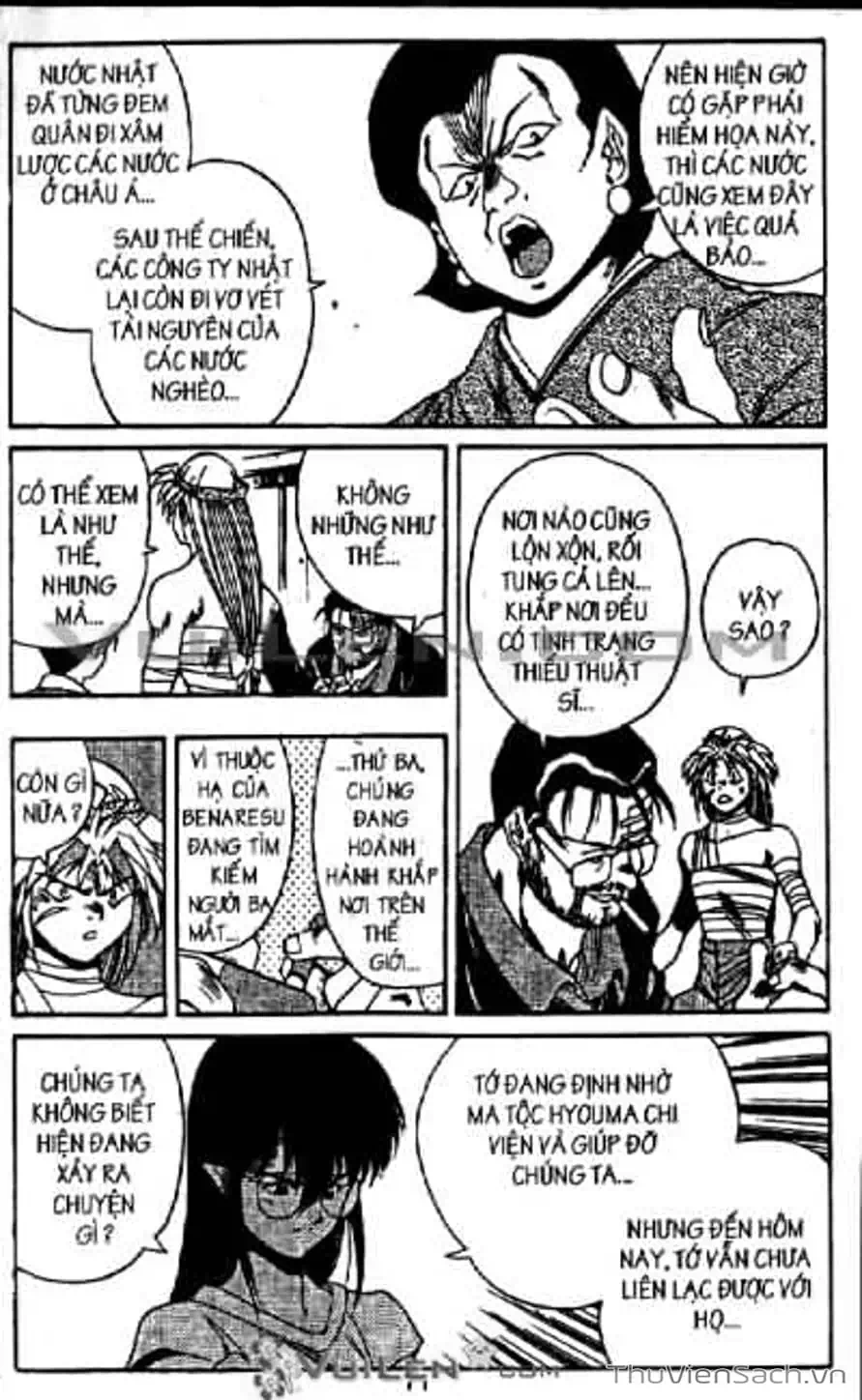 Truyện Tranh Cô Bé Ba Mắt - 3X3 Eyes trang 6