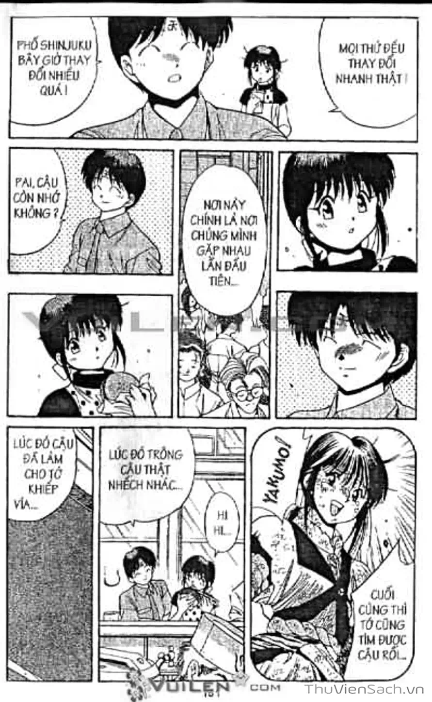 Truyện Tranh Cô Bé Ba Mắt - 3X3 Eyes trang 6