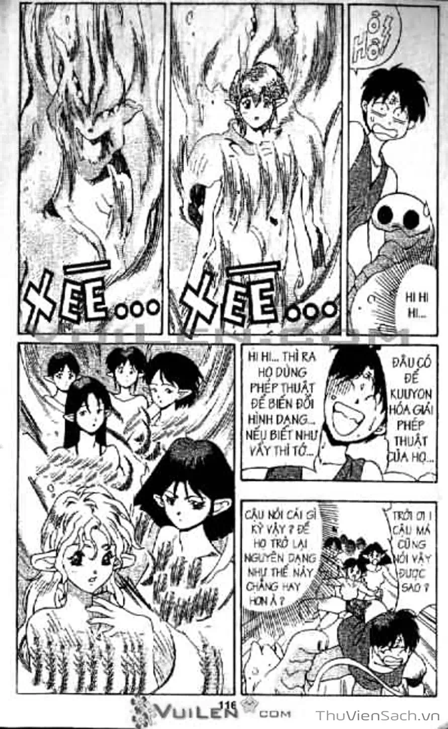 Truyện Tranh Cô Bé Ba Mắt - 3X3 Eyes trang 6