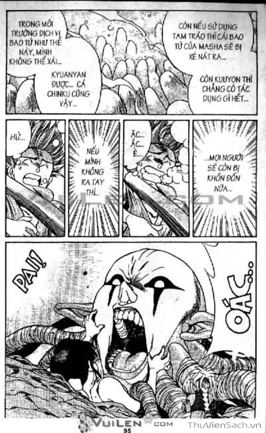 Truyện Tranh Cô Bé Ba Mắt - 3X3 Eyes trang 6