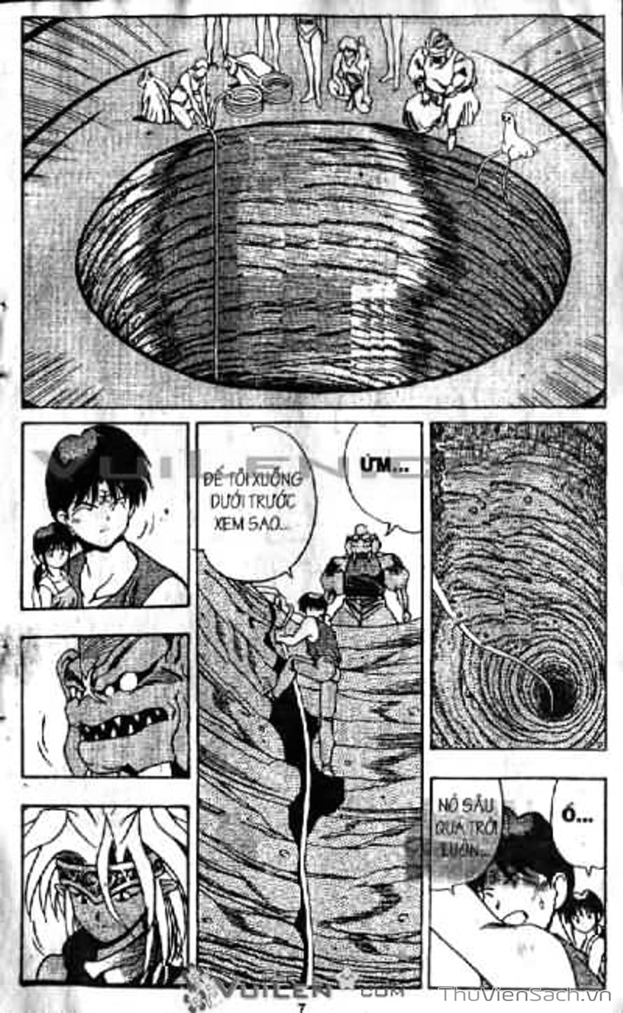 Truyện Tranh Cô Bé Ba Mắt - 3X3 Eyes trang 6