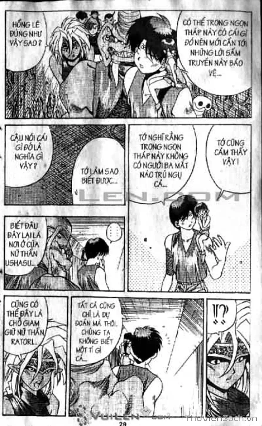 Truyện Tranh Cô Bé Ba Mắt - 3X3 Eyes trang 6