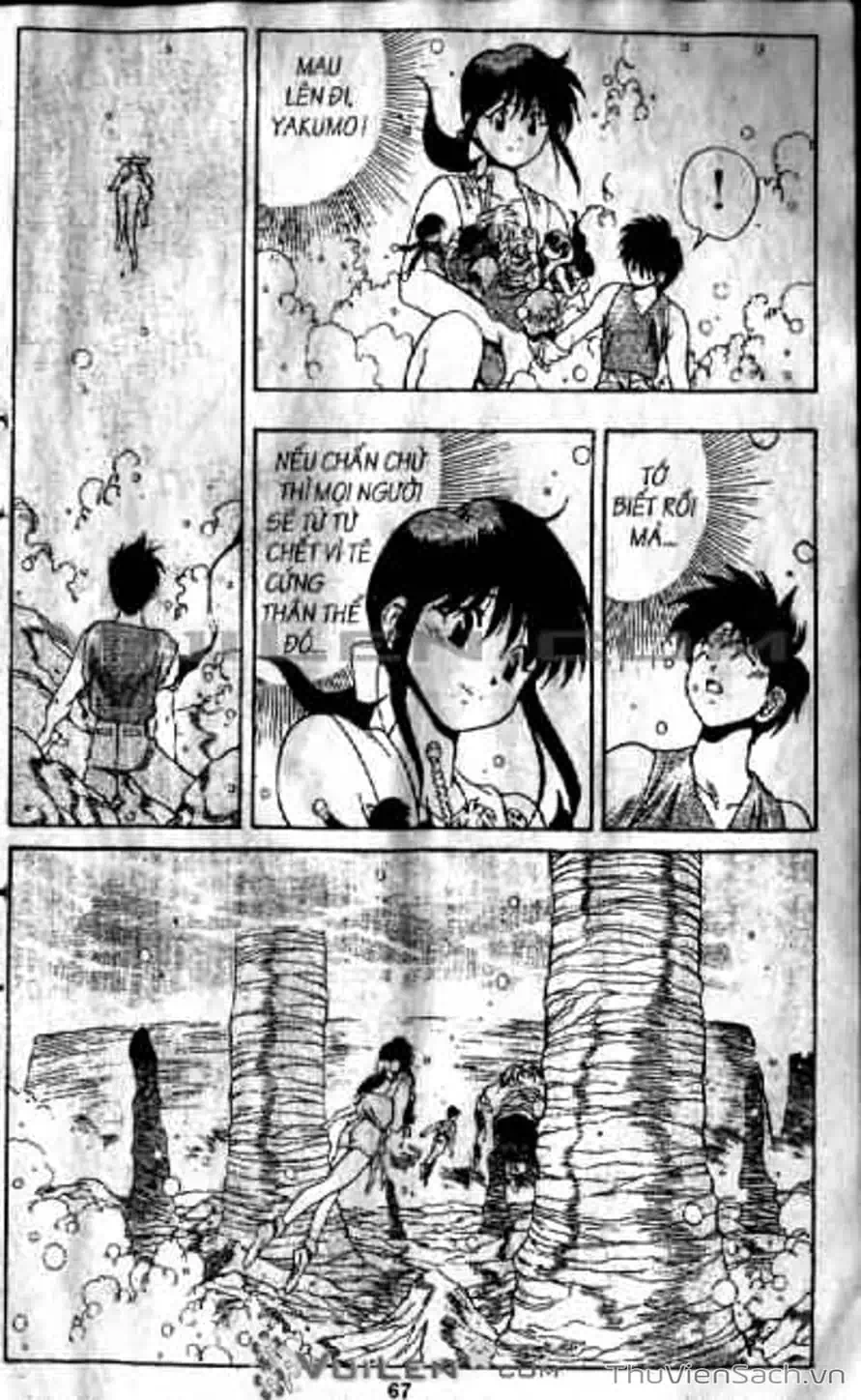 Truyện Tranh Cô Bé Ba Mắt - 3X3 Eyes trang 6