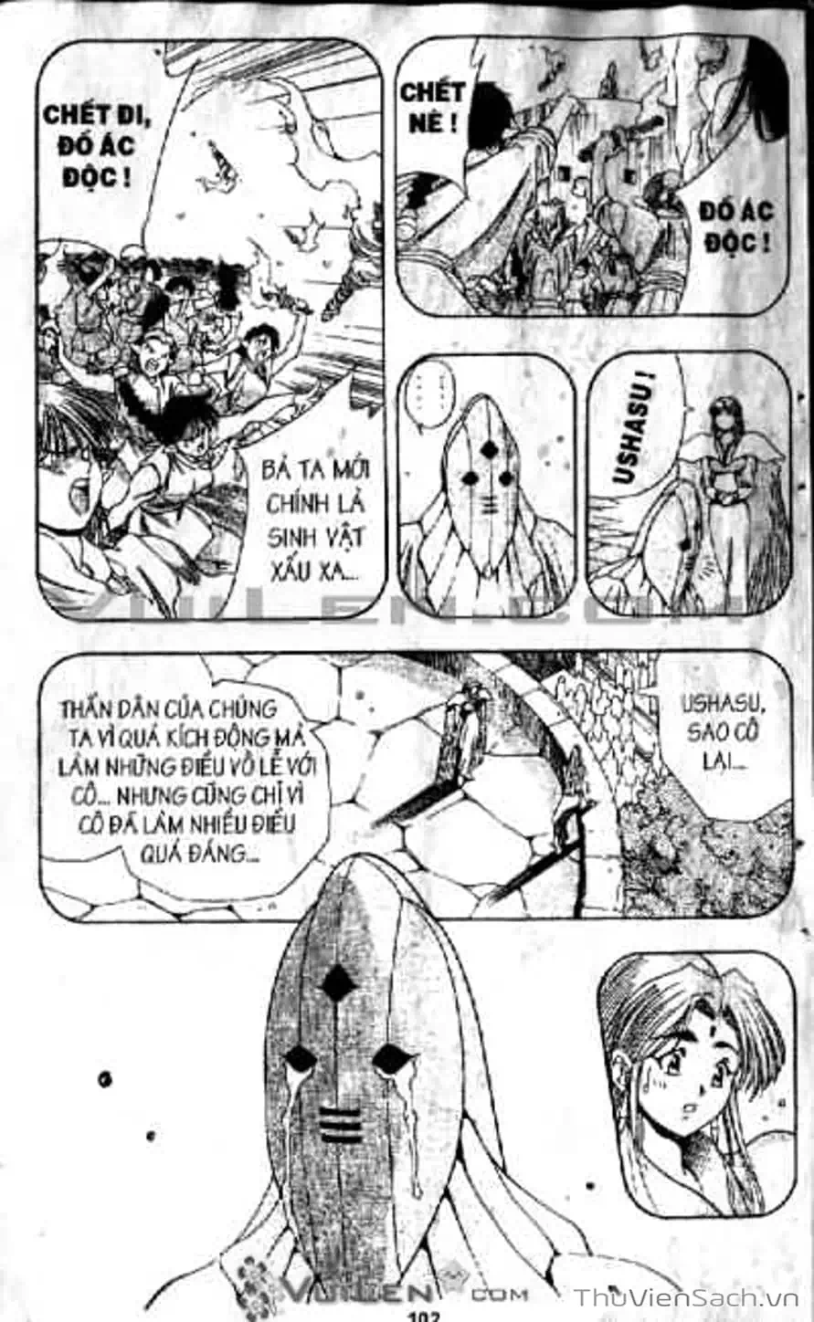 Truyện Tranh Cô Bé Ba Mắt - 3X3 Eyes trang 6