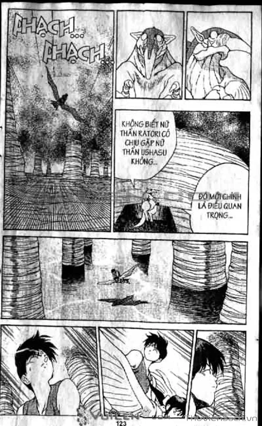 Truyện Tranh Cô Bé Ba Mắt - 3X3 Eyes trang 6