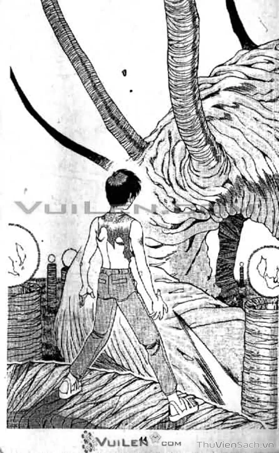 Truyện Tranh Cô Bé Ba Mắt - 3X3 Eyes trang 6