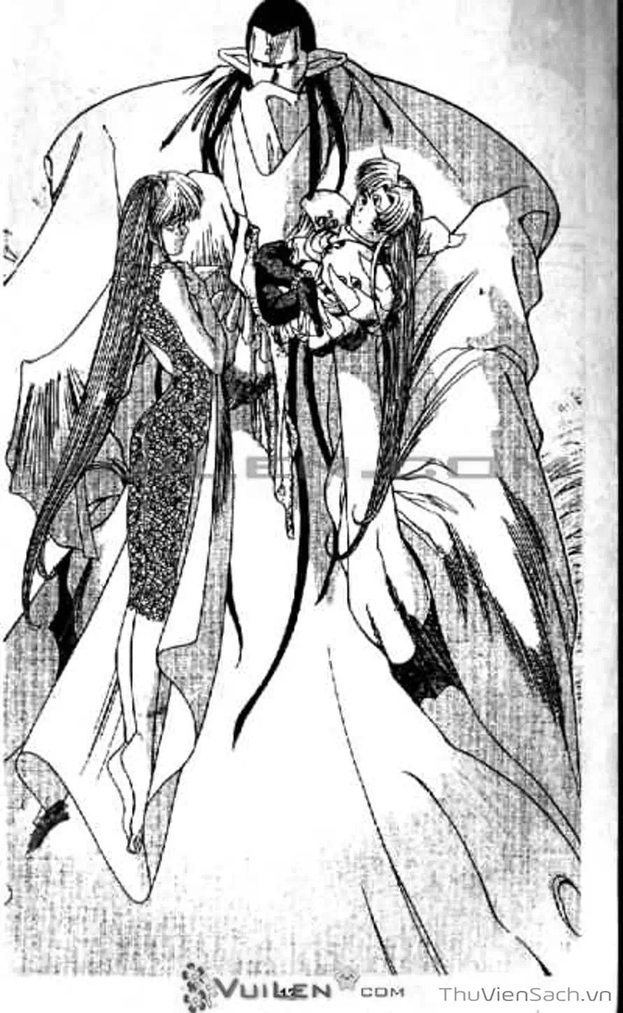 Truyện Tranh Cô Bé Ba Mắt - 3X3 Eyes trang 6