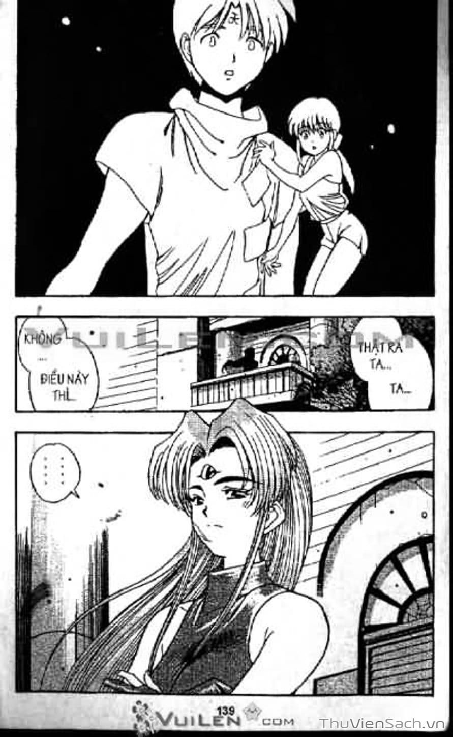 Truyện Tranh Cô Bé Ba Mắt - 3X3 Eyes trang 6