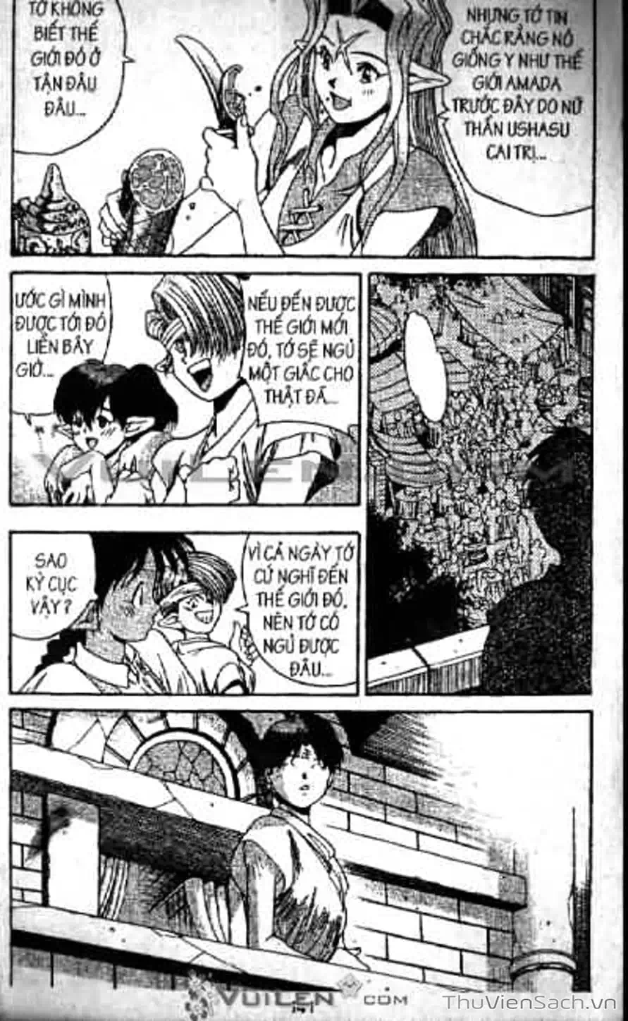 Truyện Tranh Cô Bé Ba Mắt - 3X3 Eyes trang 6