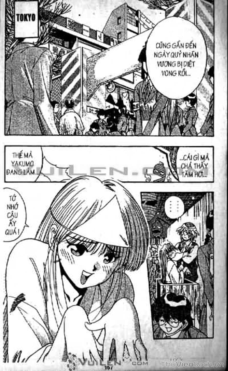 Truyện Tranh Cô Bé Ba Mắt - 3X3 Eyes trang 6