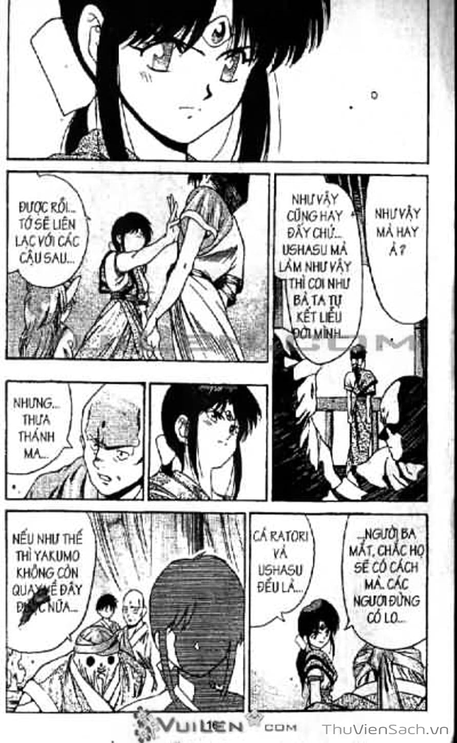 Truyện Tranh Cô Bé Ba Mắt - 3X3 Eyes trang 6