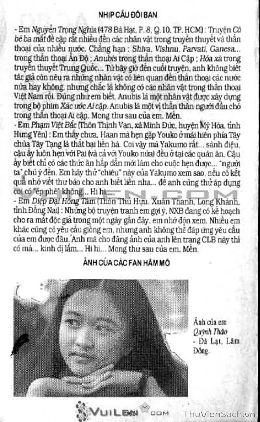 Truyện Tranh Cô Bé Ba Mắt - 3X3 Eyes trang 6