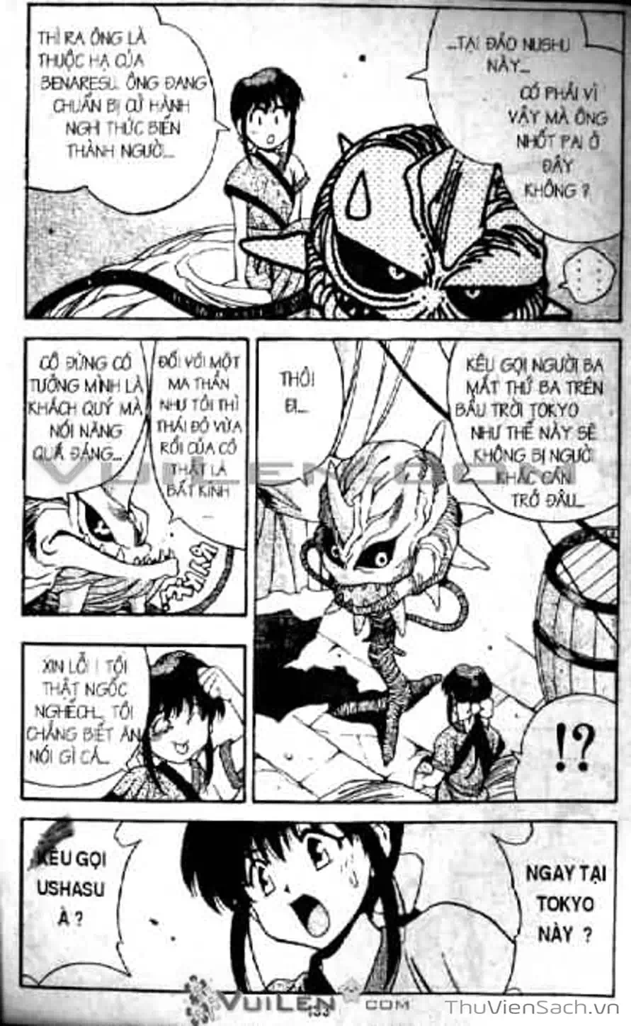 Truyện Tranh Cô Bé Ba Mắt - 3X3 Eyes trang 6