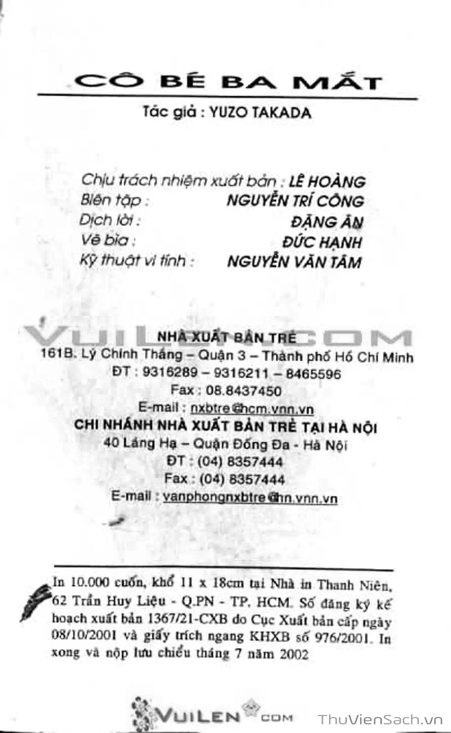 Truyện Tranh Cô Bé Ba Mắt - 3X3 Eyes trang 6