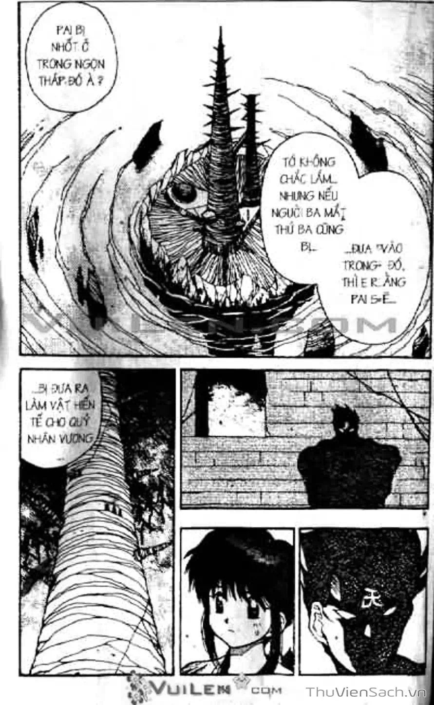 Truyện Tranh Cô Bé Ba Mắt - 3X3 Eyes trang 6