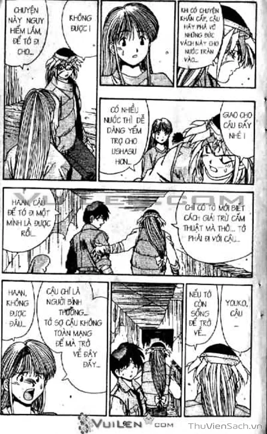 Truyện Tranh Cô Bé Ba Mắt - 3X3 Eyes trang 6