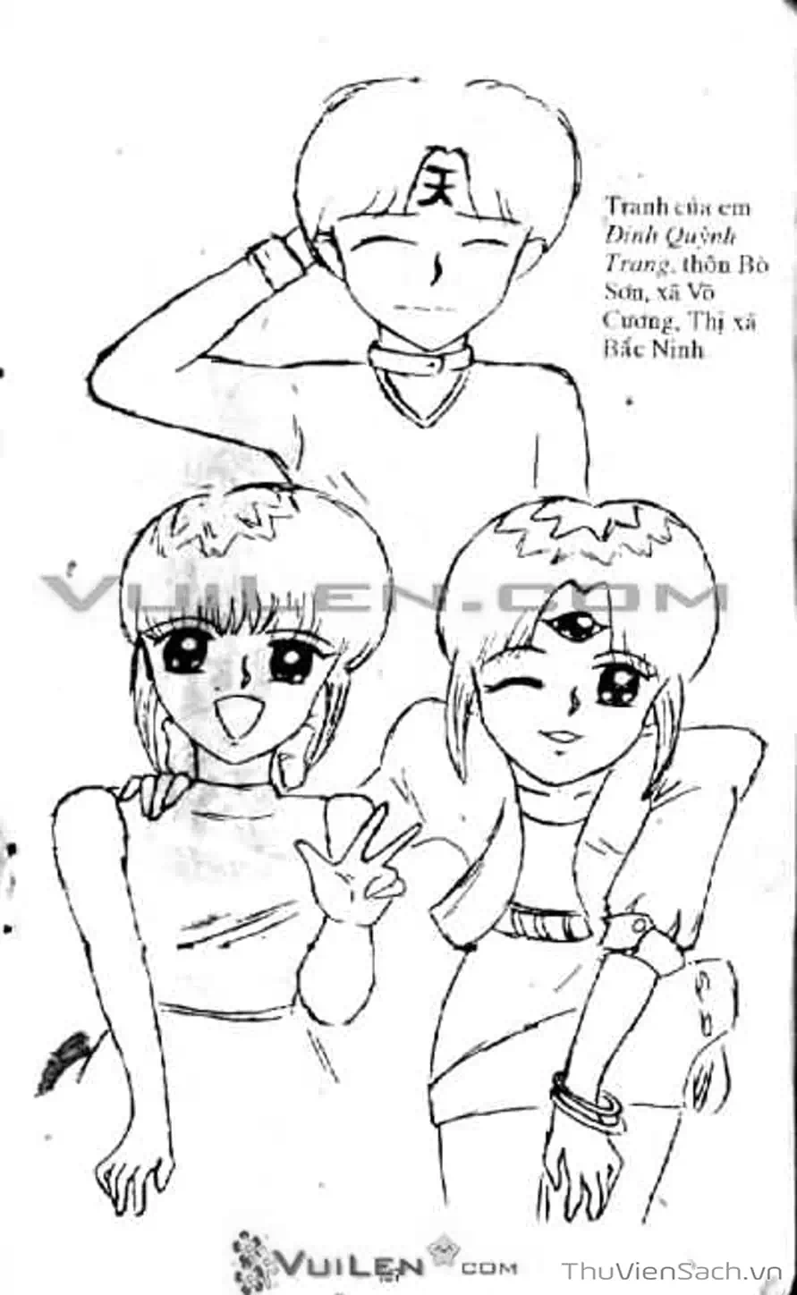 Truyện Tranh Cô Bé Ba Mắt - 3X3 Eyes trang 6