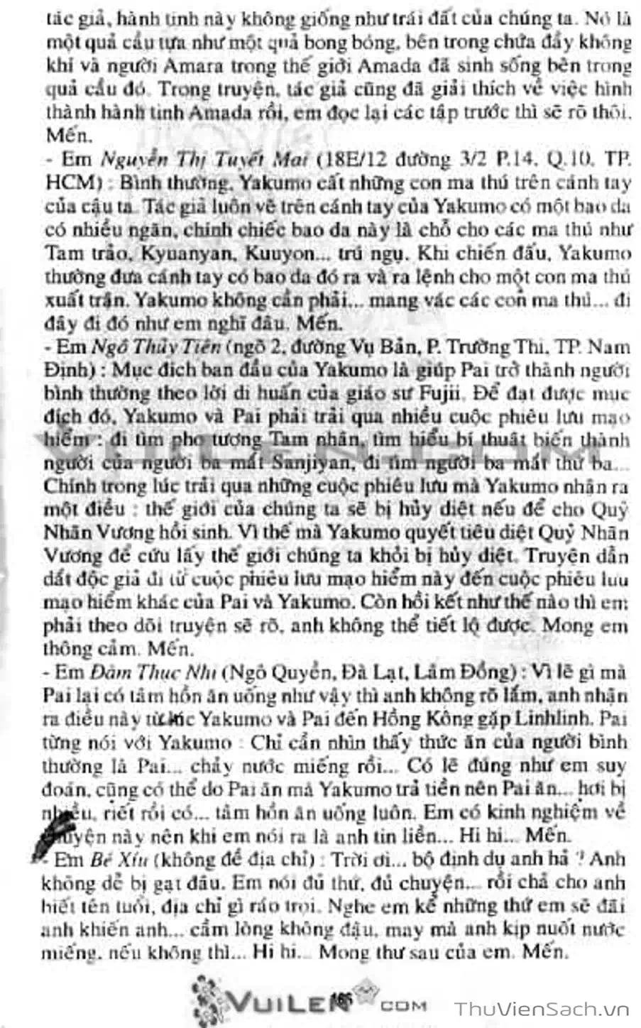 Truyện Tranh Cô Bé Ba Mắt - 3X3 Eyes trang 6