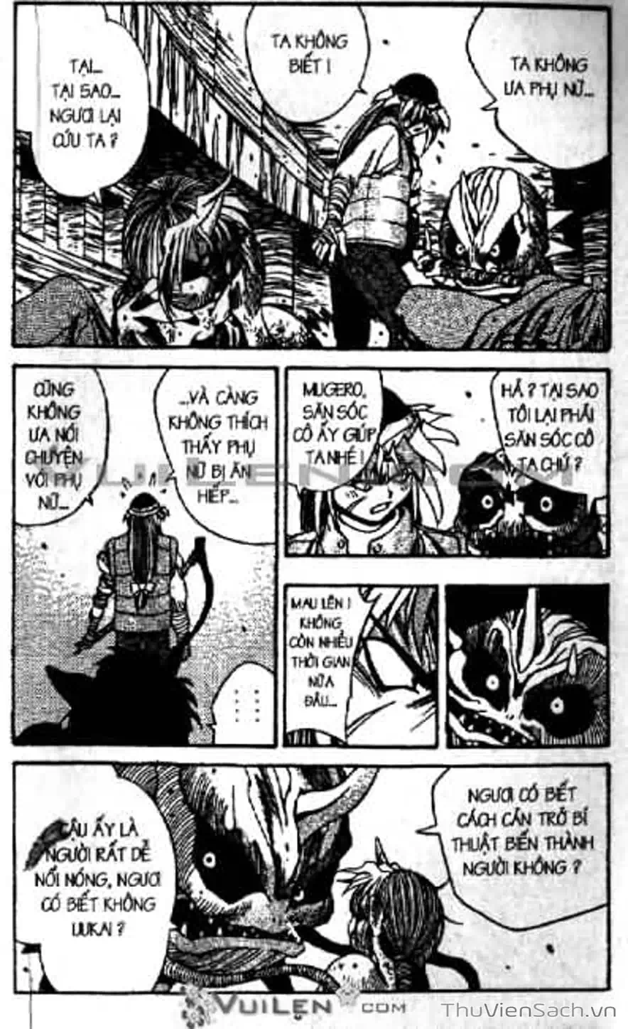 Truyện Tranh Cô Bé Ba Mắt - 3X3 Eyes trang 6