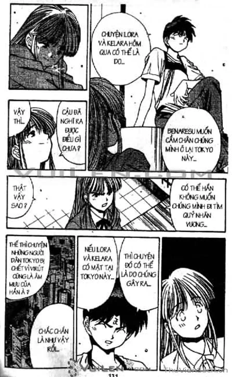 Truyện Tranh Cô Bé Ba Mắt - 3X3 Eyes trang 6