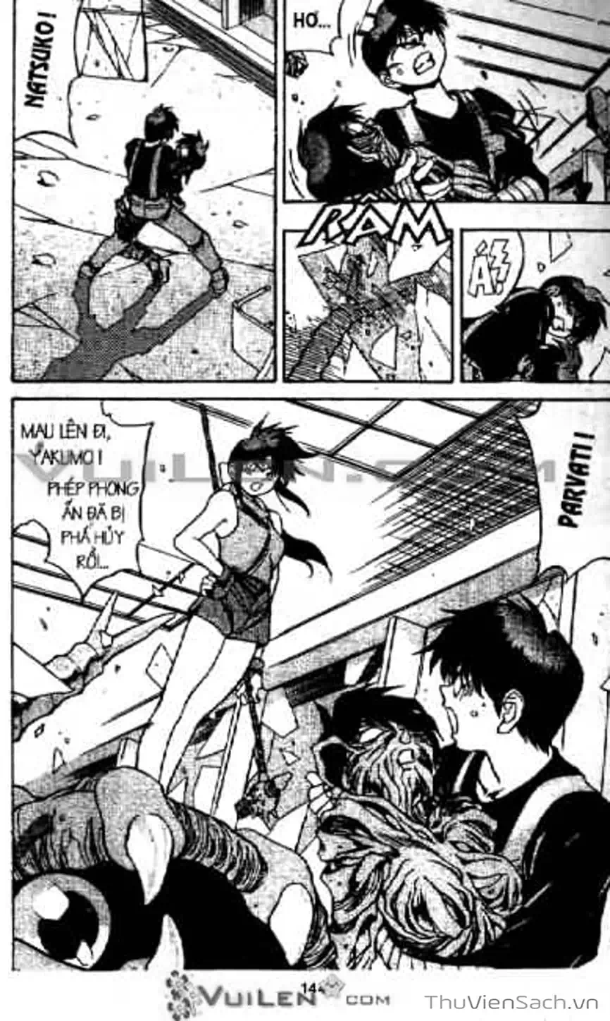 Truyện Tranh Cô Bé Ba Mắt - 3X3 Eyes trang 6