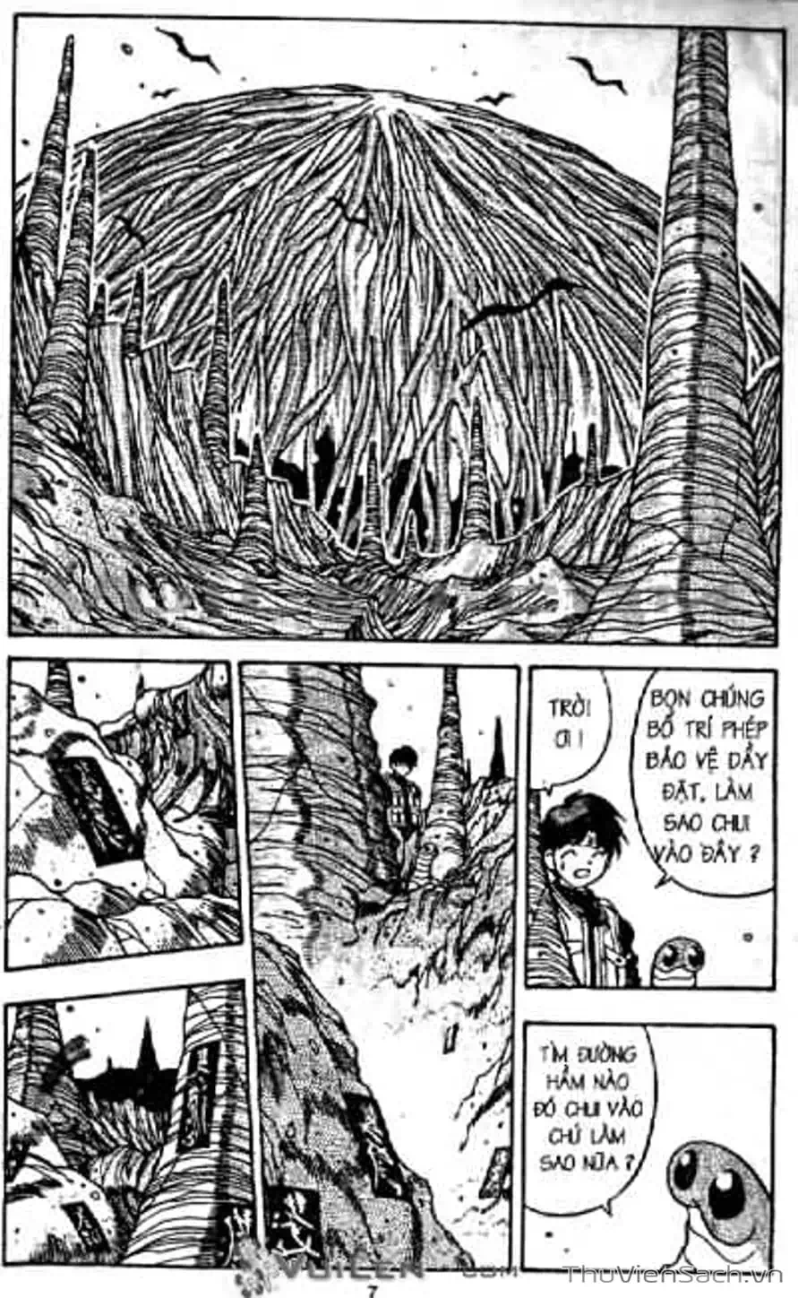 Truyện Tranh Cô Bé Ba Mắt - 3X3 Eyes trang 6