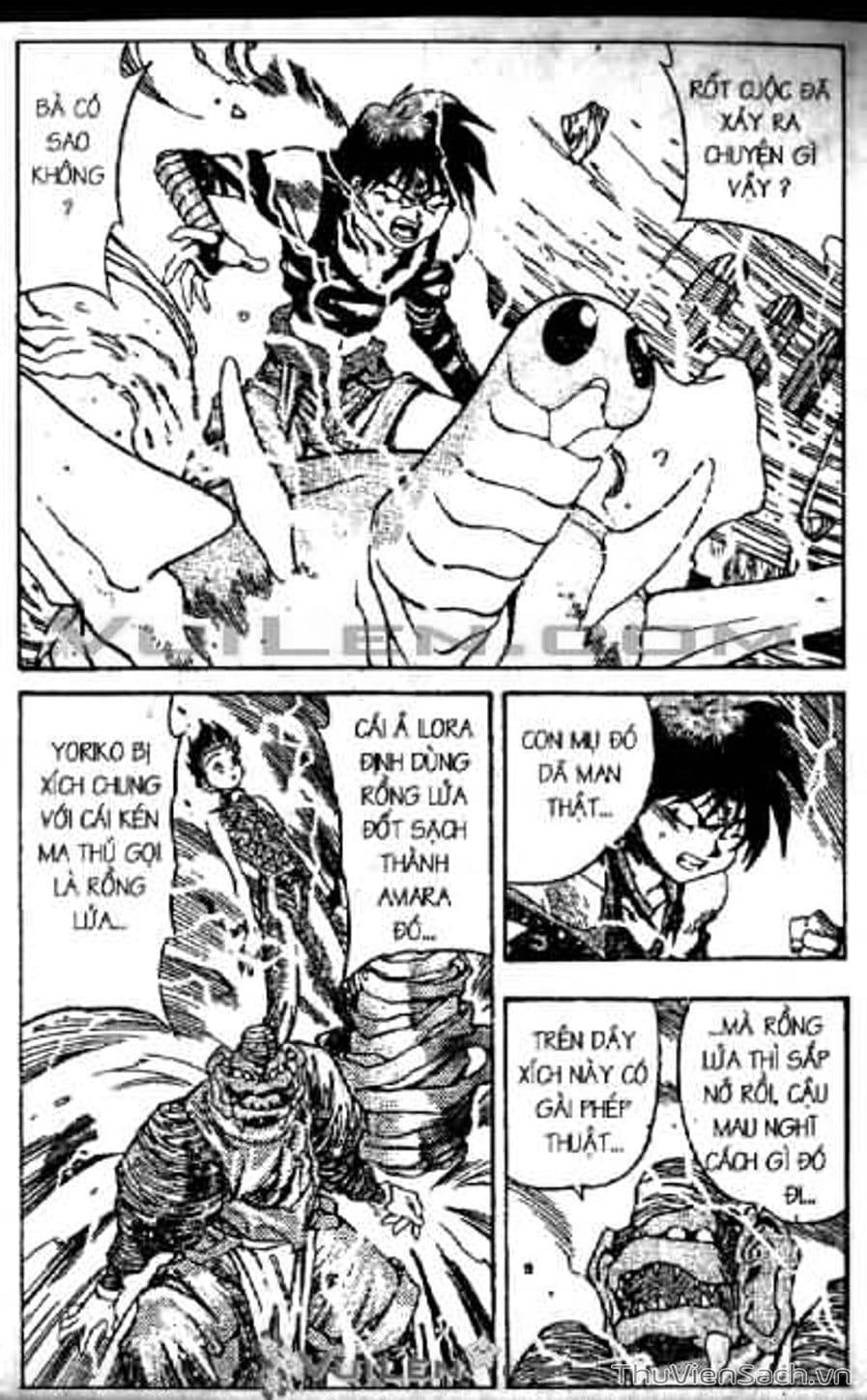 Truyện Tranh Cô Bé Ba Mắt - 3X3 Eyes trang 6