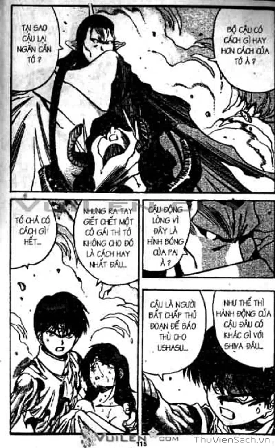 Truyện Tranh Cô Bé Ba Mắt - 3X3 Eyes trang 6