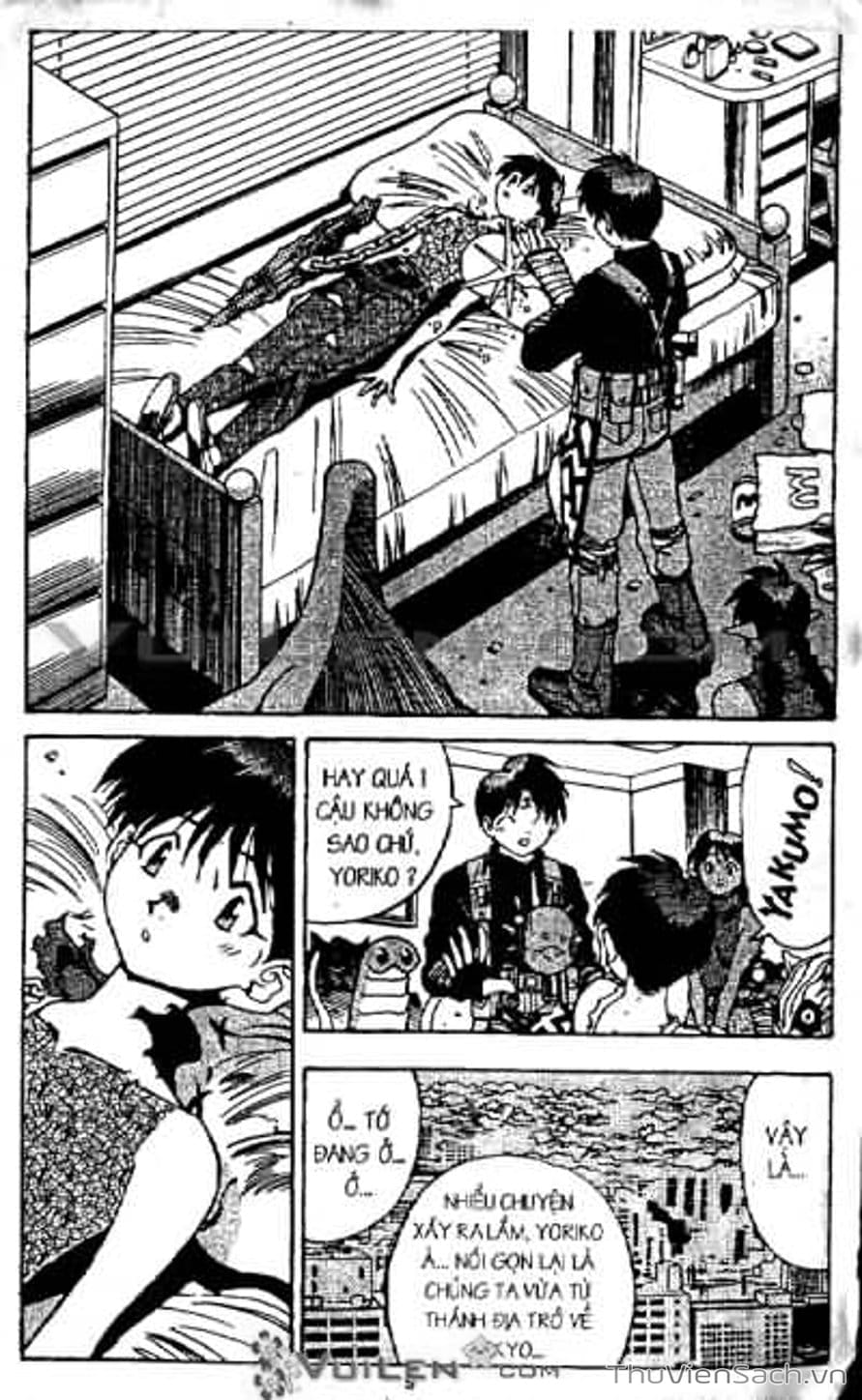 Truyện Tranh Cô Bé Ba Mắt - 3X3 Eyes trang 6