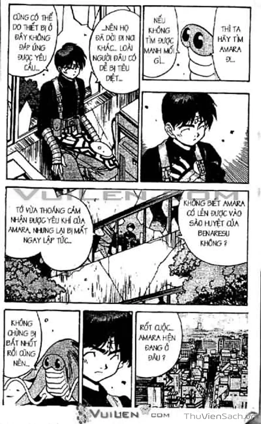 Truyện Tranh Cô Bé Ba Mắt - 3X3 Eyes trang 6