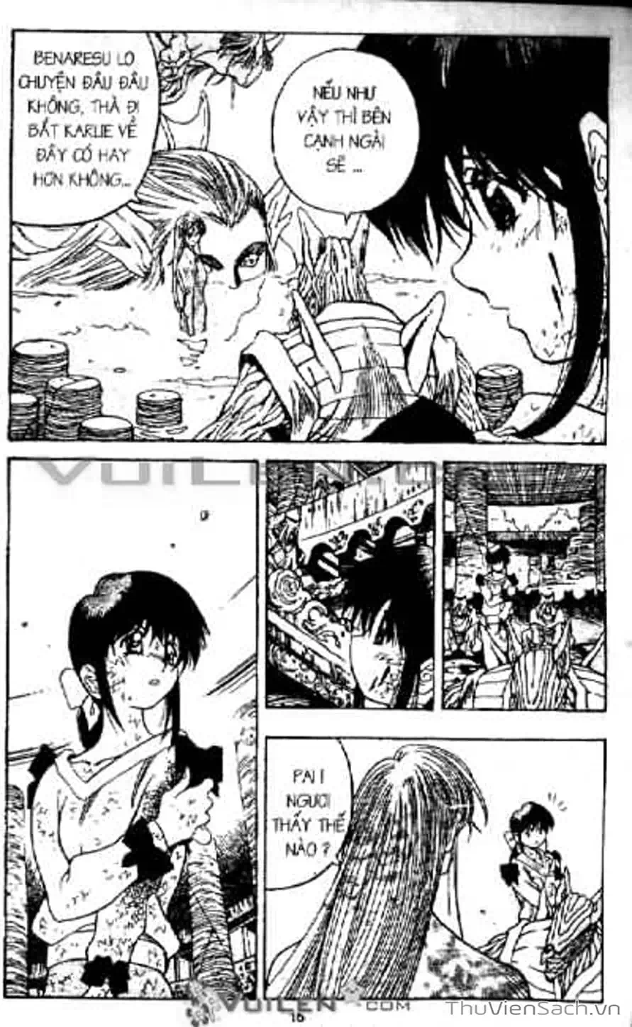 Truyện Tranh Cô Bé Ba Mắt - 3X3 Eyes trang 6