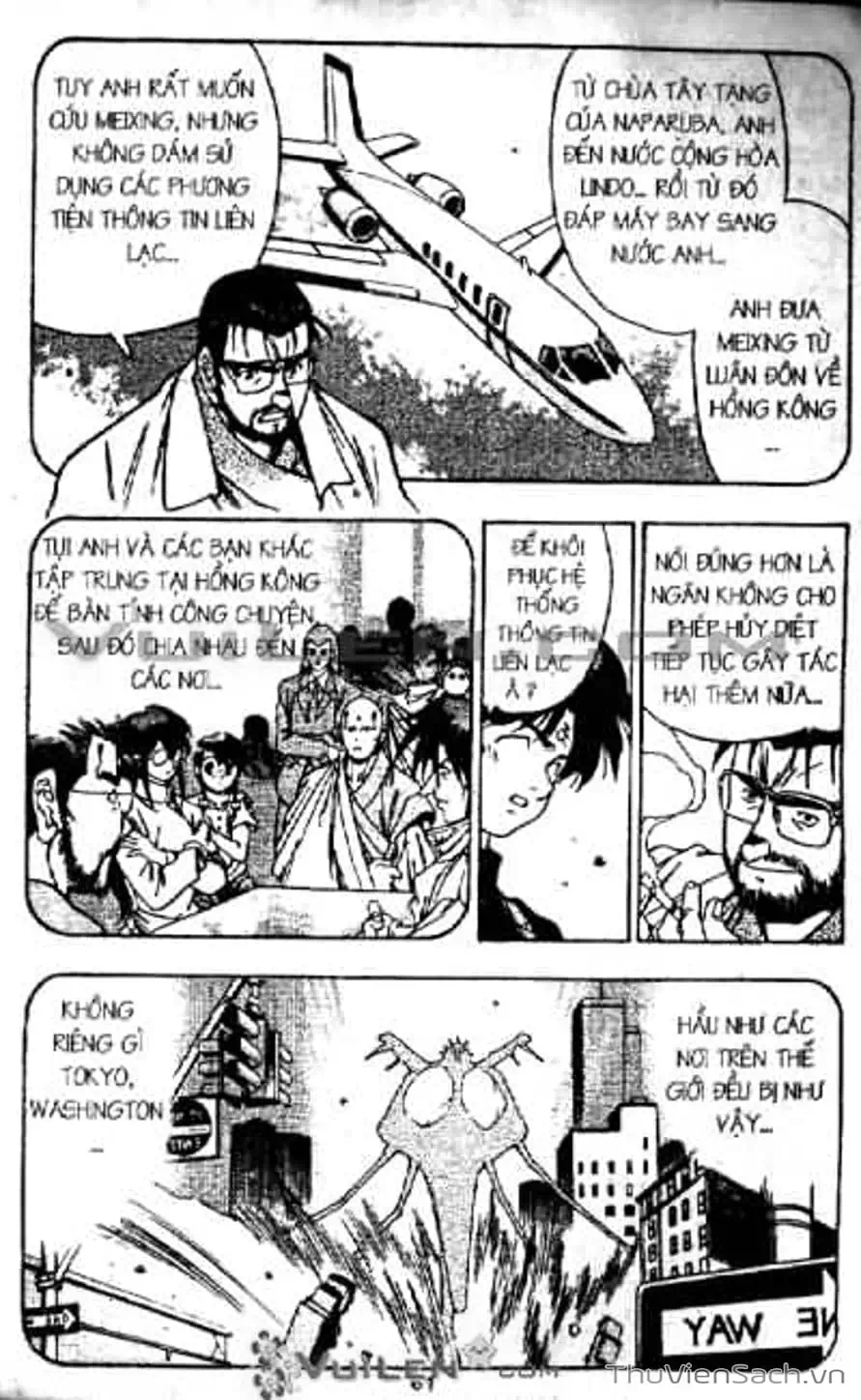 Truyện Tranh Cô Bé Ba Mắt - 3X3 Eyes trang 6