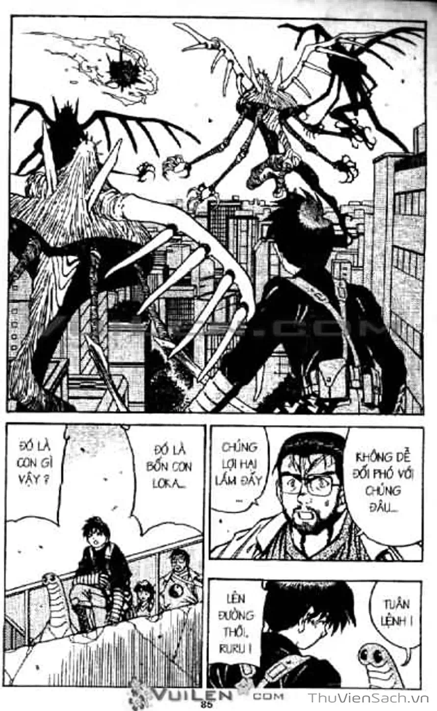 Truyện Tranh Cô Bé Ba Mắt - 3X3 Eyes trang 6