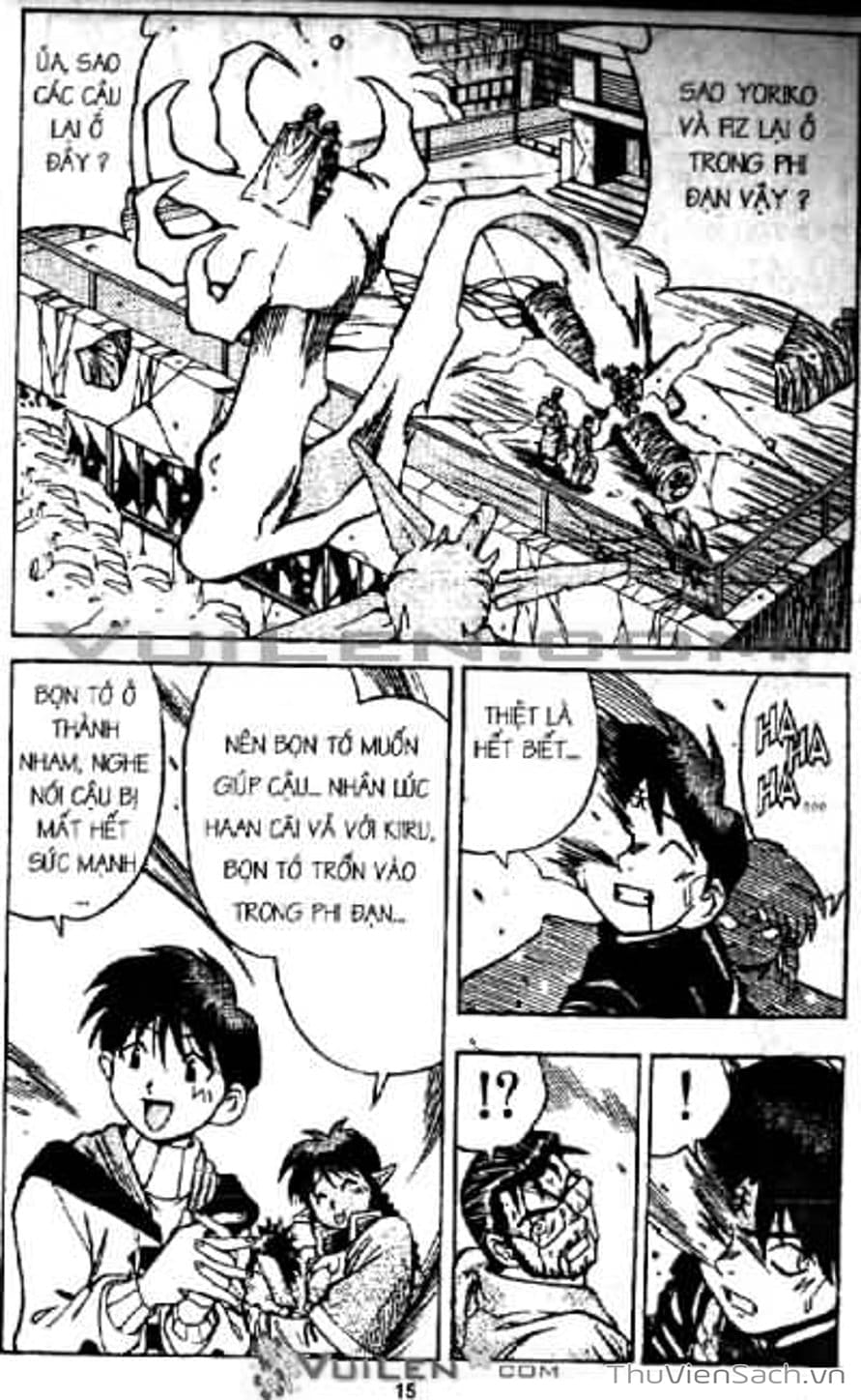 Truyện Tranh Cô Bé Ba Mắt - 3X3 Eyes trang 6