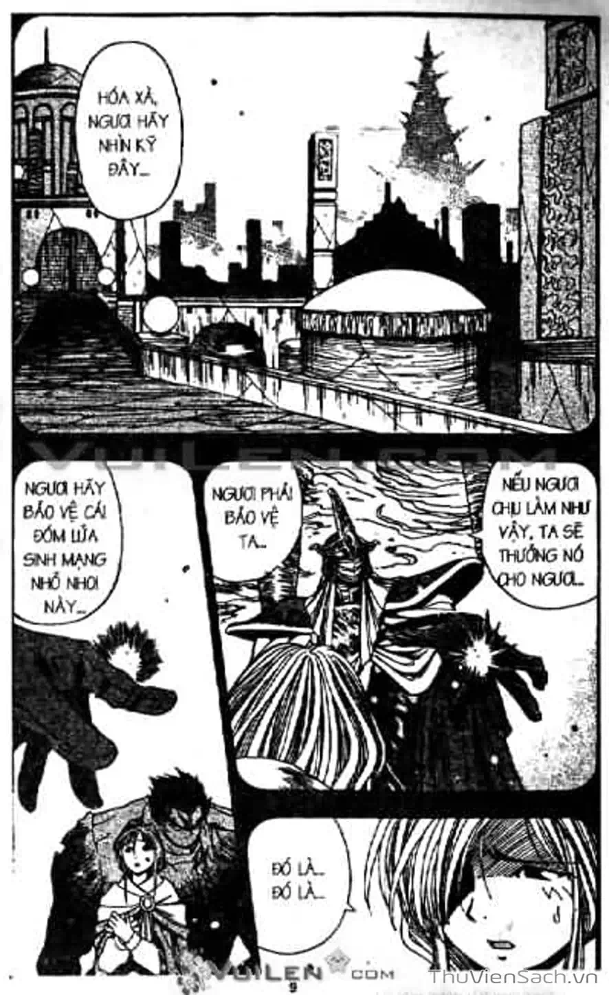 Truyện Tranh Cô Bé Ba Mắt - 3X3 Eyes trang 6