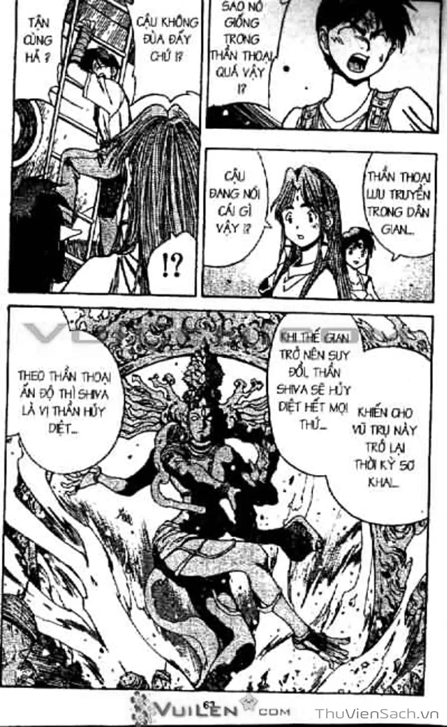 Truyện Tranh Cô Bé Ba Mắt - 3X3 Eyes trang 6