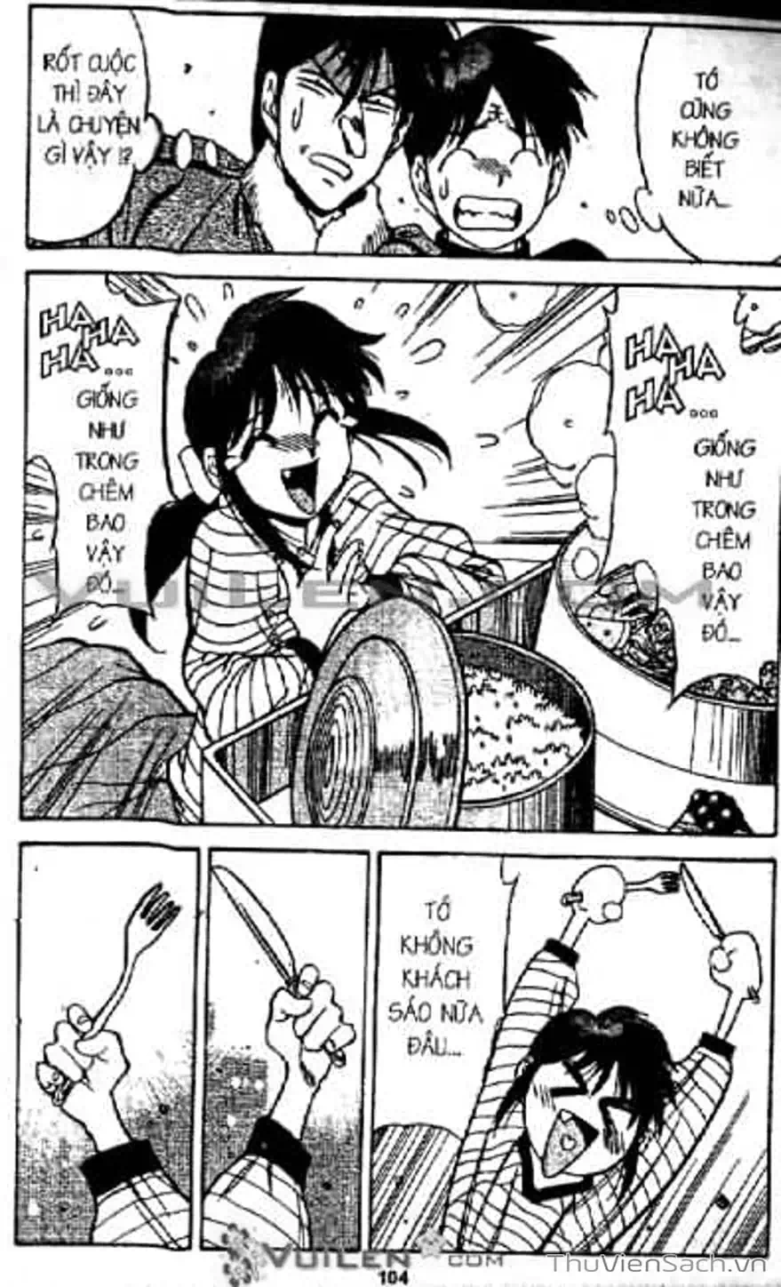 Truyện Tranh Cô Bé Ba Mắt - 3X3 Eyes trang 6