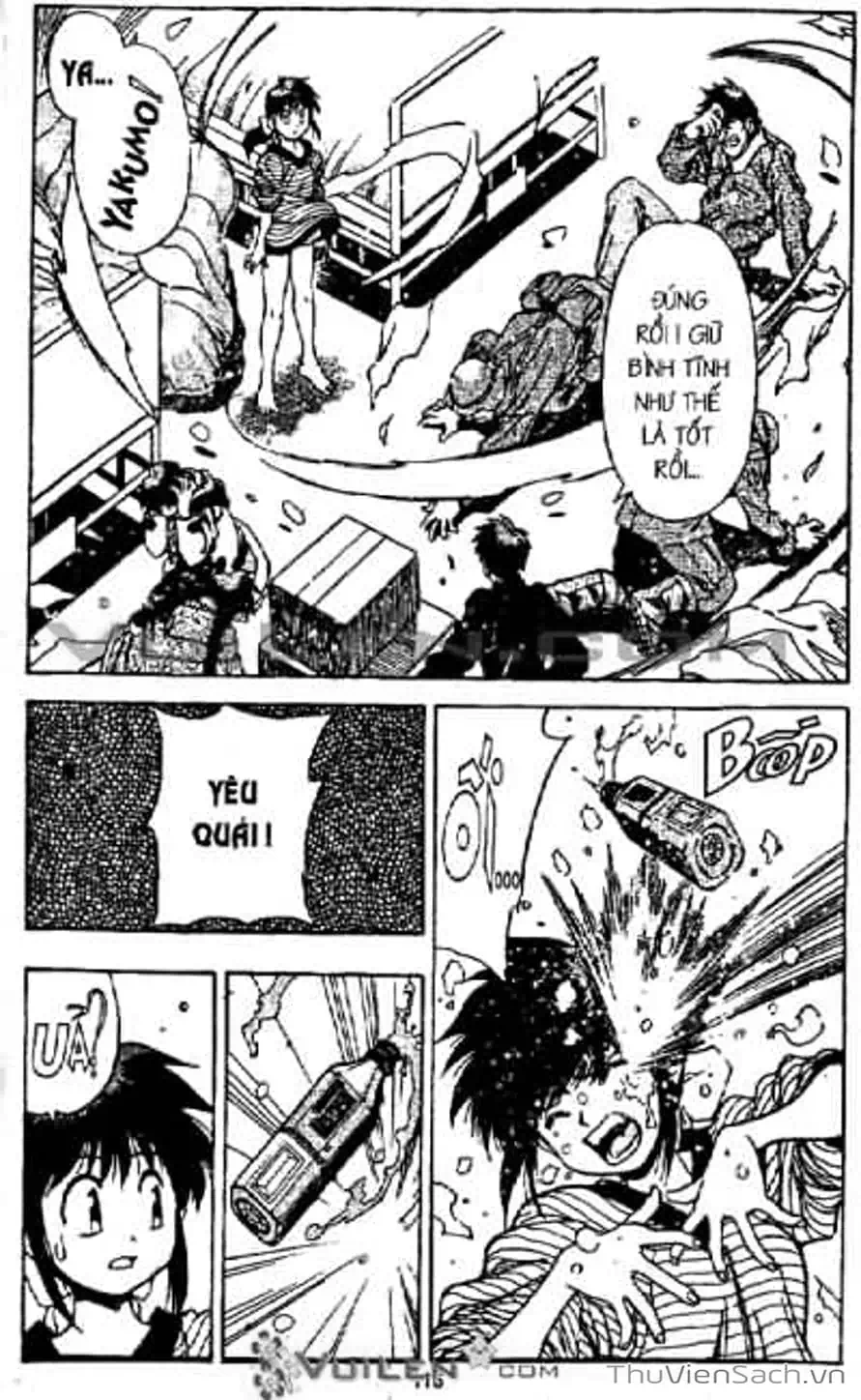 Truyện Tranh Cô Bé Ba Mắt - 3X3 Eyes trang 6