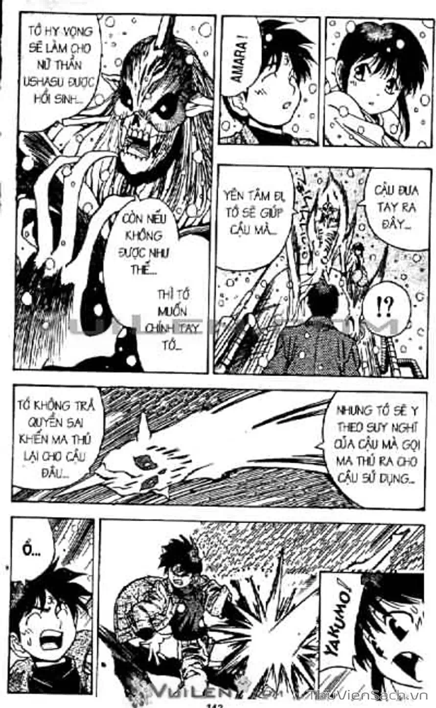 Truyện Tranh Cô Bé Ba Mắt - 3X3 Eyes trang 6