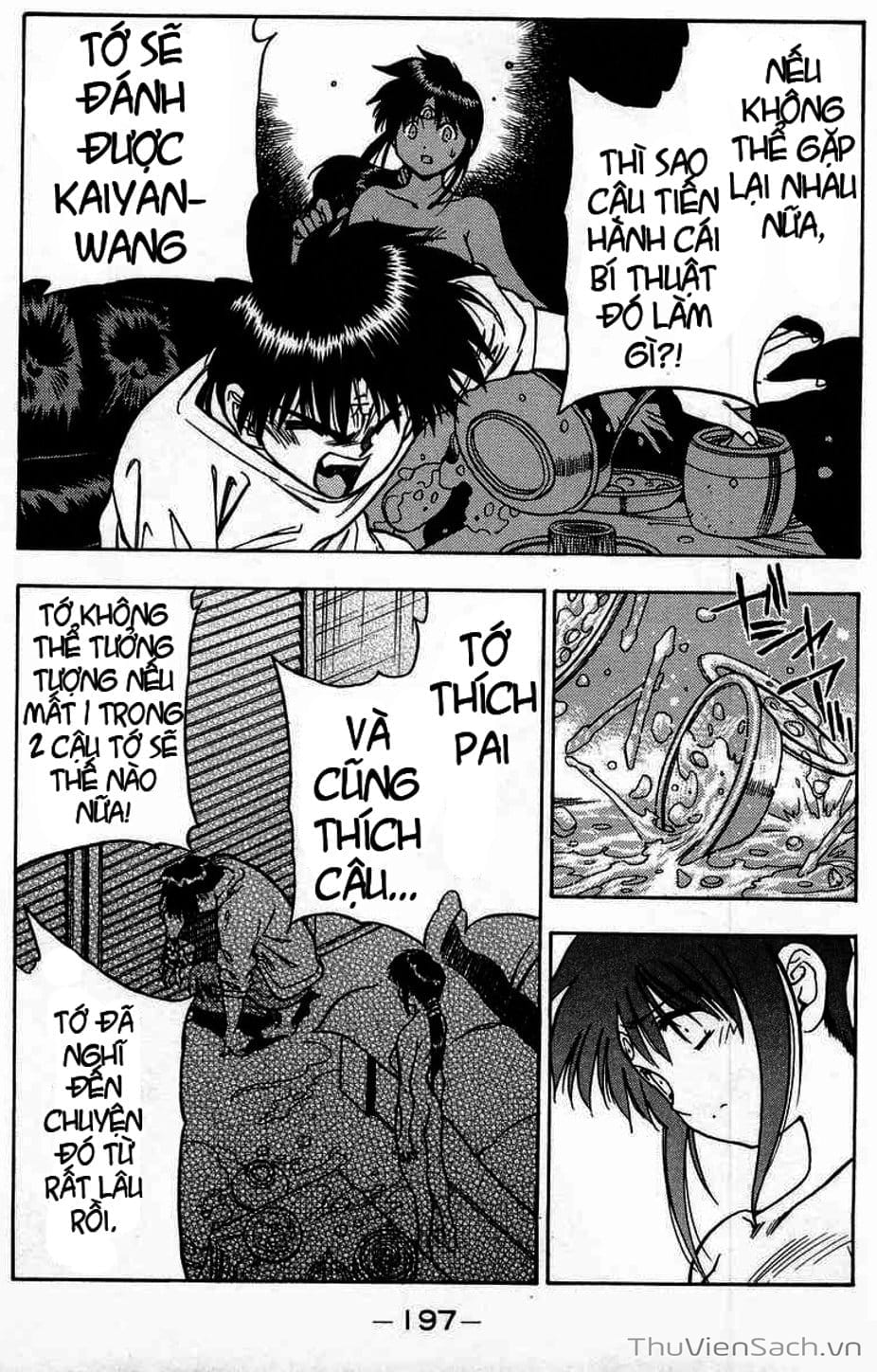 Truyện Tranh Cô Bé Ba Mắt - 3X3 Eyes trang 6