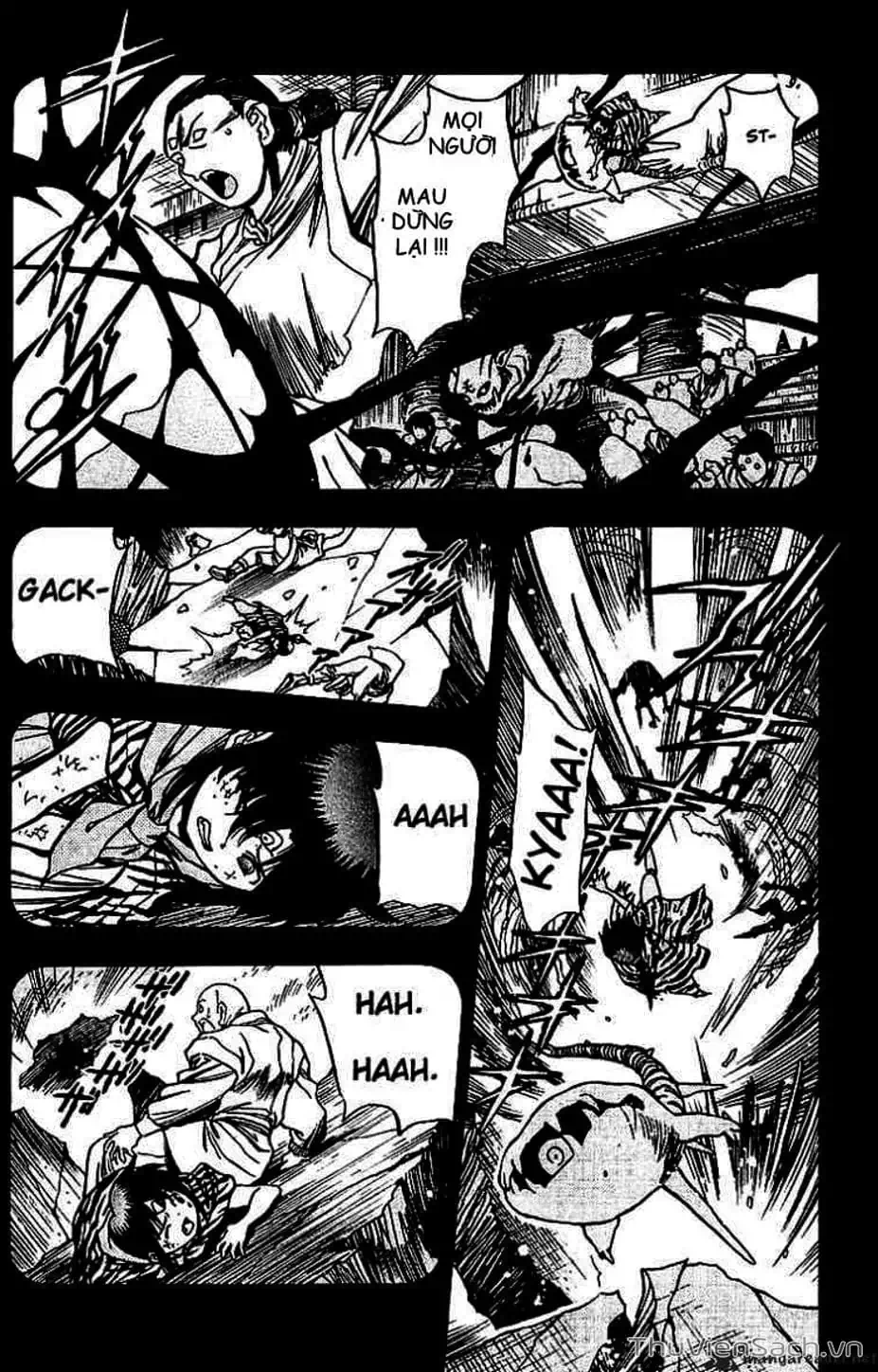 Truyện Tranh Cô Bé Ba Mắt - 3X3 Eyes trang 6