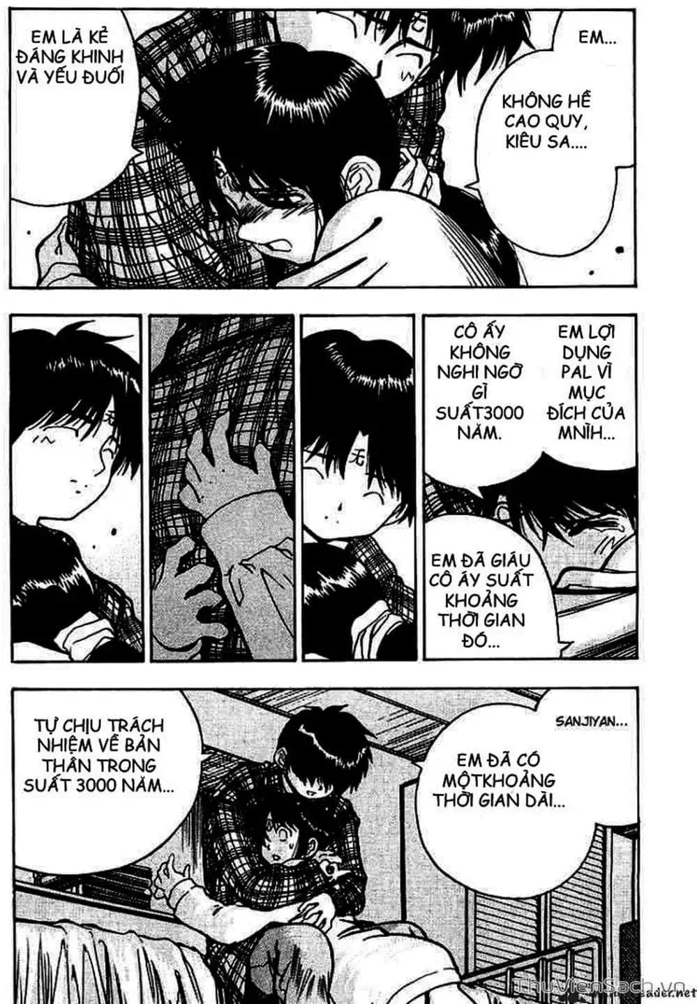Truyện Tranh Cô Bé Ba Mắt - 3X3 Eyes trang 6